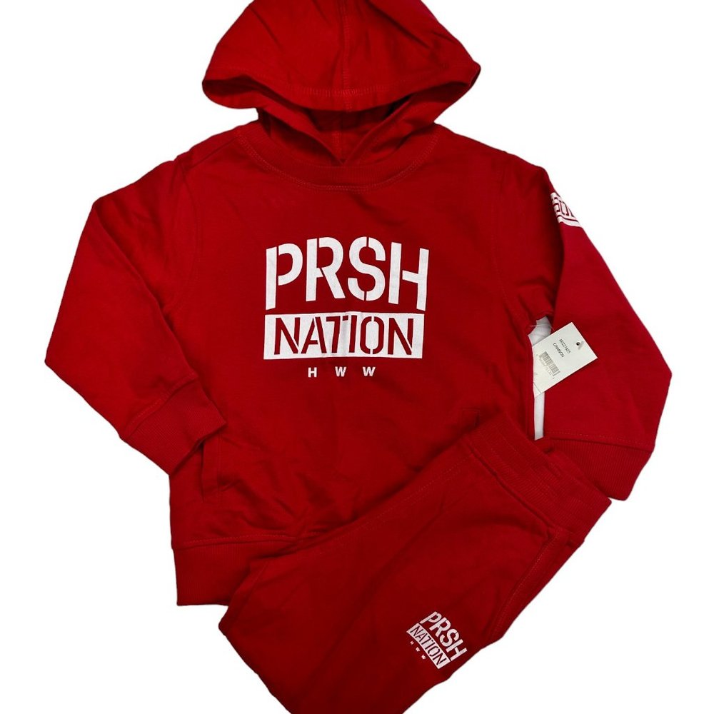Parish Nation Crimson Jogger Set (4T)